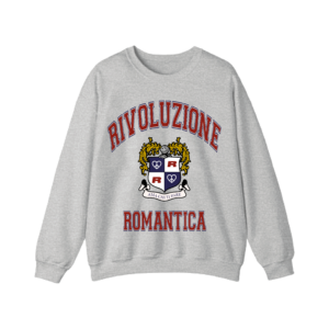 FELPA GIROCOLLO "COLLEGE" ASH