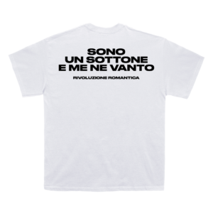 TSHIRT WHITE "SOTTONE2"