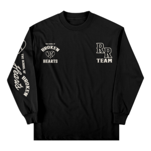 LONGSLEEVE BLACK BROKEN HEART SCHOOL